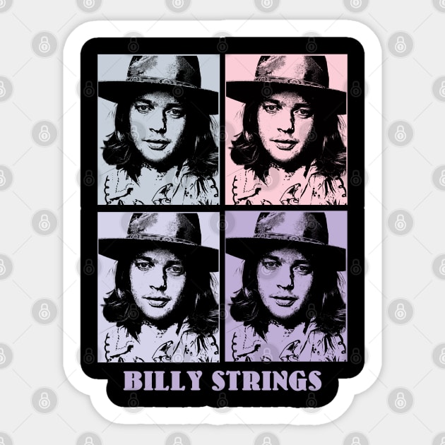 Billy String Pop Art Sticker by KERIKIL